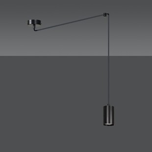 Lampa wisząca "Pająk" czarna Emibig - Regulowana wysokość