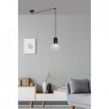 Lampa wisząca "Pająk" czarna Emibig - Regulowana wysokość