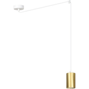 Lampa wisząca "Pająk" Glamour Traker - Emibig | Złoto i Biało