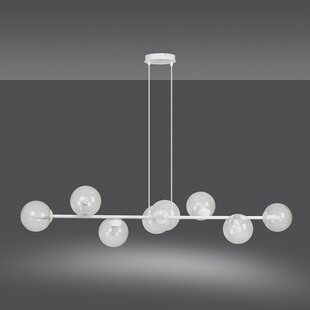 Lampa wisząca Rossi VIII - szklane kule | Emibig