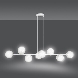 Lampa wisząca Rossi VIII - szklane kule | Emibig
