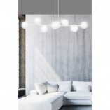 Lampa wisząca Rossi VIII - szklane kule | Emibig