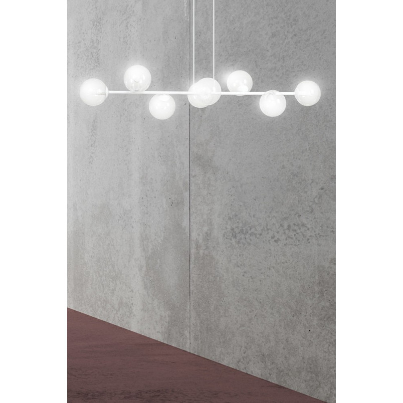 Lampa wisząca Rossi VIII - szklane kule | Emibig