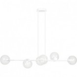 Lampa wisząca Rossi VI - szkło, 110cm | Emibig