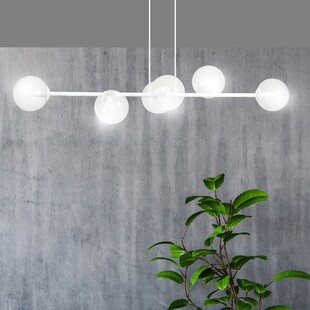 Lampa wisząca Rossi VI - szkło, 110cm | Emibig