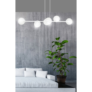 Lampa wisząca Rossi VI - szkło, 110cm | Emibig