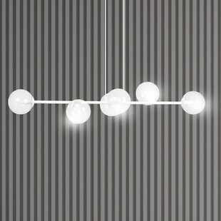 Lampa wisząca Rossi VI - szkło, 110cm | Emibig