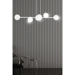 Lampa wisząca Rossi VI - szkło, 110cm | Emibig
