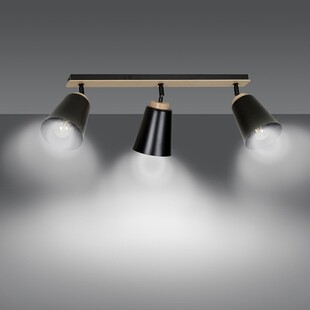 Reflektor sufitowy Atlas III czarny | Emibig - Skandynawski Design