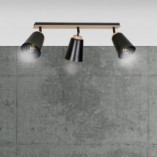 Reflektor sufitowy Atlas III czarny | Emibig - Skandynawski Design