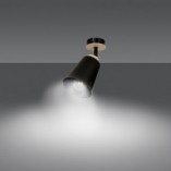 Reflektor sufitowy Atlas czarny | Emibig - Skandynawski design