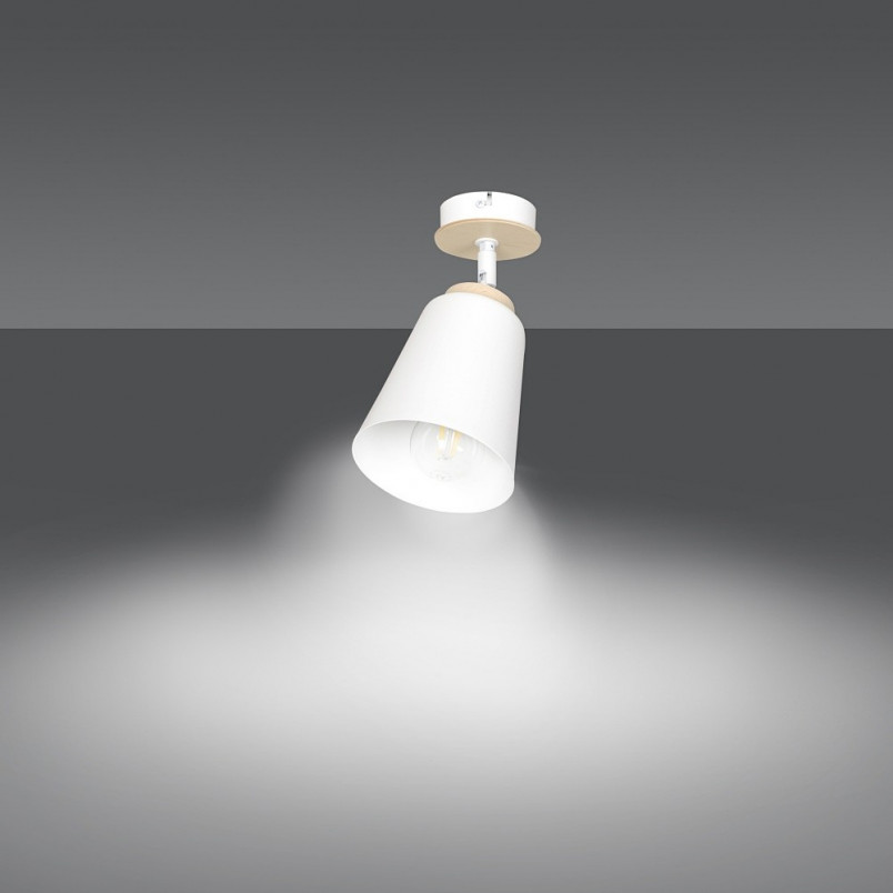 Reflektor sufitowy Atlas biały | Emibig - Skandynawski design
