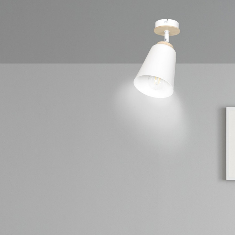 Reflektor sufitowy Atlas biały | Emibig - Skandynawski design