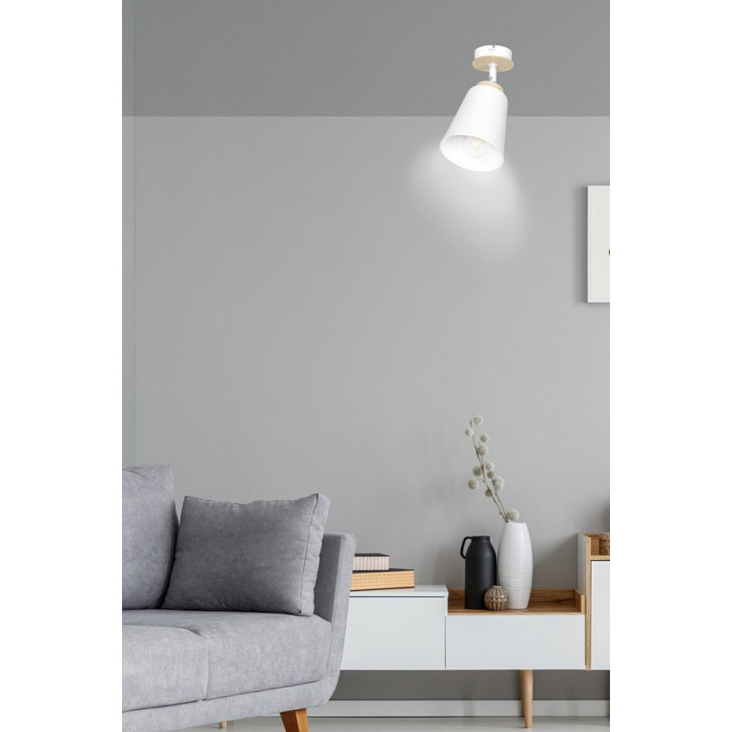 Reflektor sufitowy Atlas biały | Emibig - Skandynawski design
