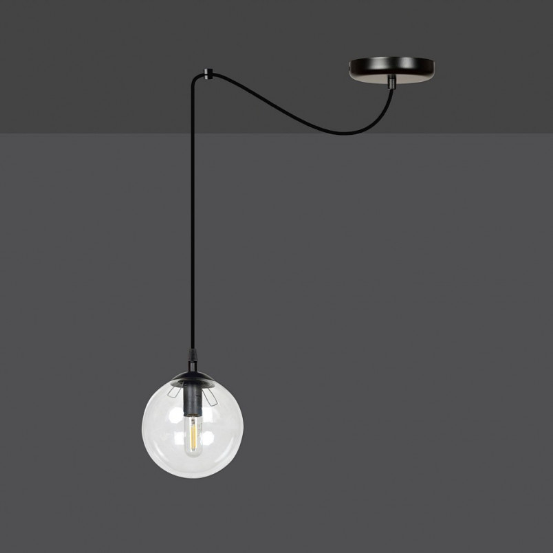 Lampa wisząca Gigi - szkło, kula, Emibig | Nowoczesny design