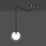 Lampa wisząca Gigi - szkło, kula, Emibig | Nowoczesny design