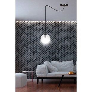 Lampa wisząca Gigi - szkło, kula, Emibig | Nowoczesny design