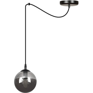 Lampa wisząca szklana kula Gigi 14cm - Emibig