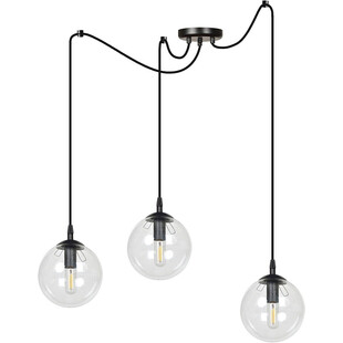 Lampa wisząca Gigi III - 3 szklane kule | Emibig