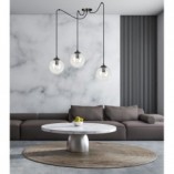 Lampa wisząca Gigi III - 3 szklane kule | Emibig