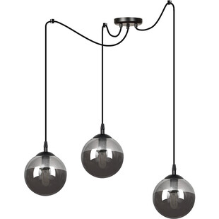 Lampa wisząca Gigi III | 3 szklane kule | Emibig