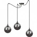 Lampa wisząca Gigi III | 3 szklane kule | Emibig