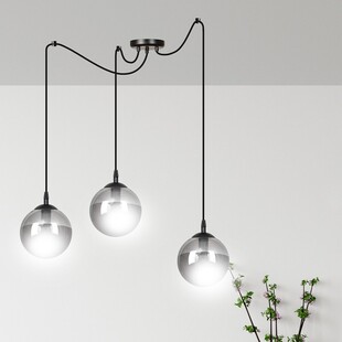 Lampa wisząca Gigi III | 3 szklane kule | Emibig