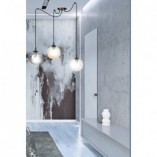 Lampa wisząca Gigi III - kolorowe szkło, 3xE14 | Emibig