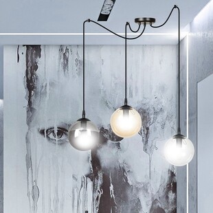 Lampa wisząca Gigi III - kolorowe szkło, 3xE14 | Emibig