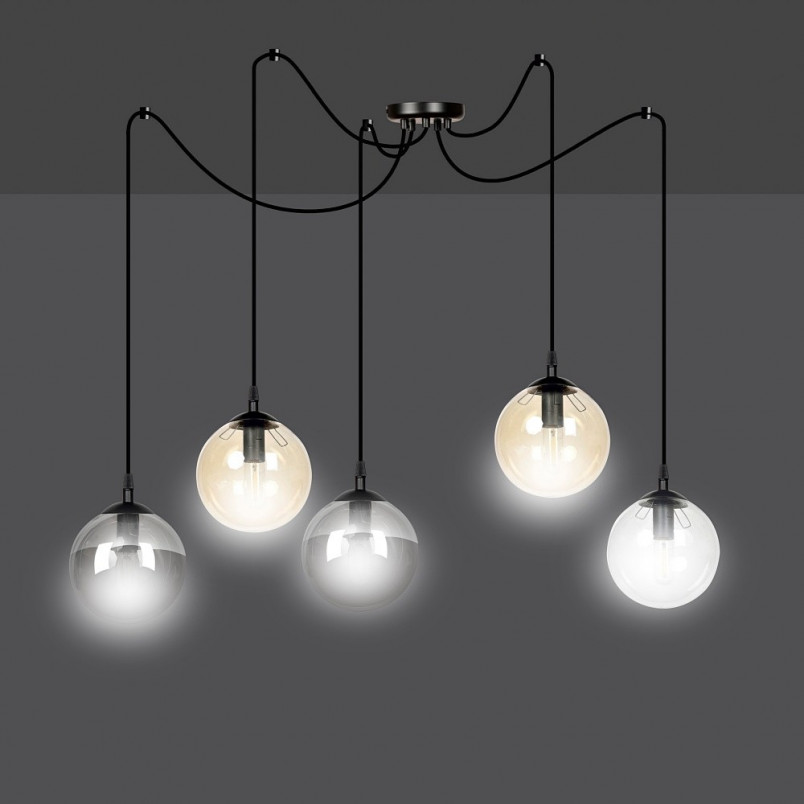 Lampa wisząca Gigi V - kolorowe kule Emibig | Sklep Emibig
