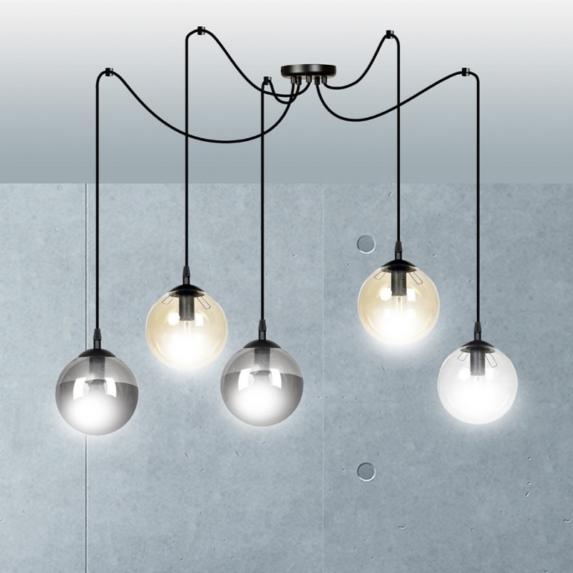 Lampa wisząca Gigi V - kolorowe kule Emibig | Sklep Emibig
