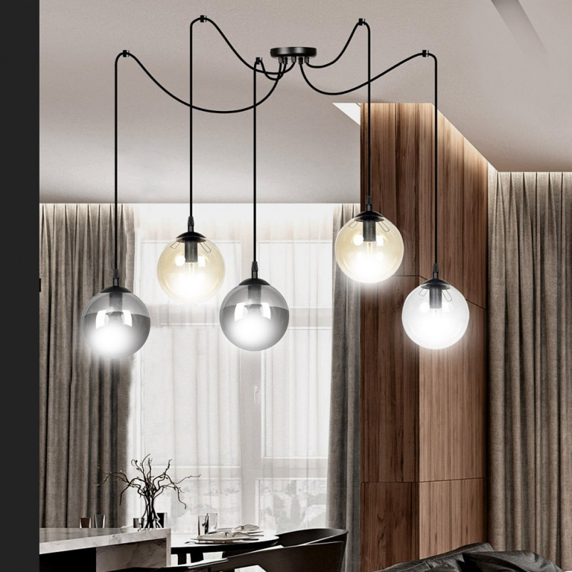 Lampa wisząca Gigi V - kolorowe kule Emibig | Sklep Emibig