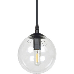 Lampa wisząca Cosmo - szklana kula 12cm | Emibig
