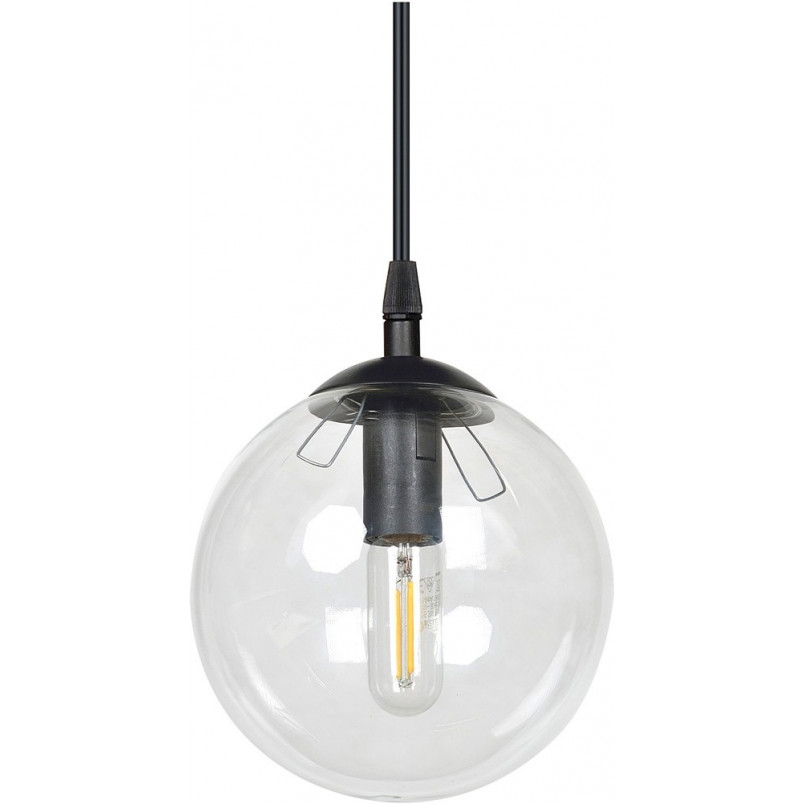 Lampa wisząca Cosmo - szklana kula 12cm | Emibig
