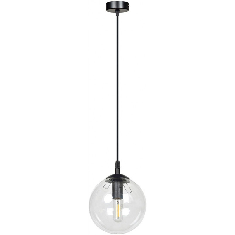 Lampa wisząca Cosmo - szklana kula 12cm | Emibig
