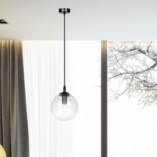 Lampa wisząca Cosmo - szklana kula 12cm | Emibig