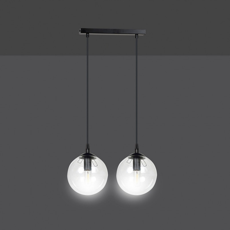 Lampa wisząca Cosmo II Emibig - Szklane kule | Kup teraz!