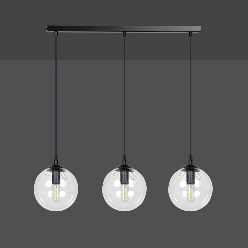 Lampa wisząca Cosmo III - szklane kule, Emibig | Kup online