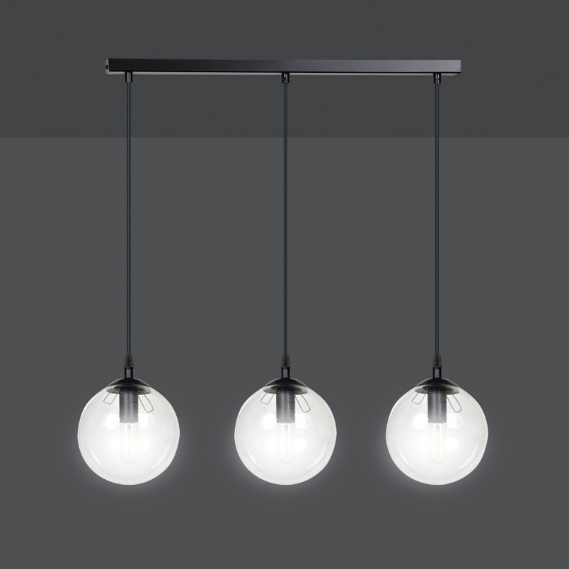 Lampa wisząca Cosmo III - szklane kule, Emibig | Kup online