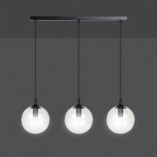 Lampa wisząca Cosmo III - szklane kule, Emibig | Kup online