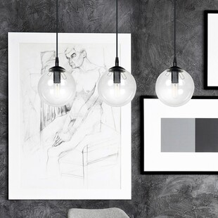 Lampa wisząca Cosmo III - szklane kule, Emibig | Kup online