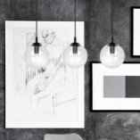 Lampa wisząca Cosmo III - szklane kule, Emibig | Kup online