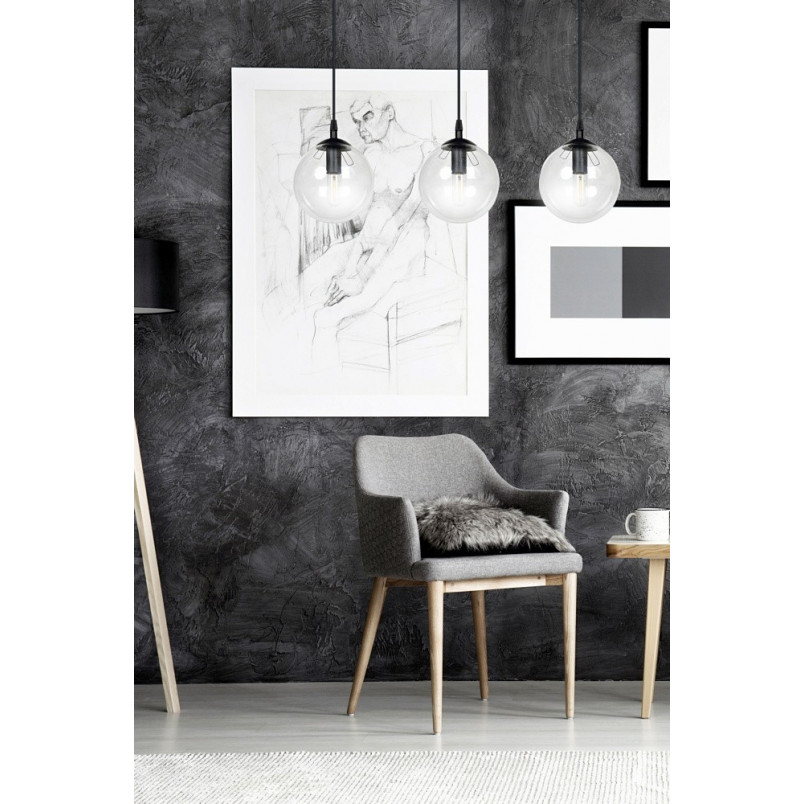 Lampa wisząca Cosmo III - szklane kule, Emibig | Kup online