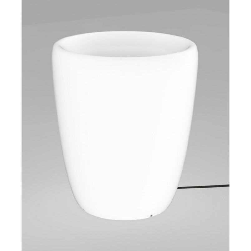 Lampa Flowerpot S biała Nowodvorski - Ogród w stylu!