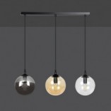 Lampa wisząca Cosmo III - kolorowe szkło | Emibig