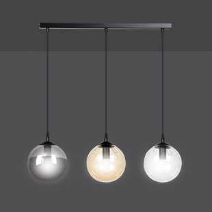 Lampa wisząca Cosmo III - kolorowe szkło | Emibig