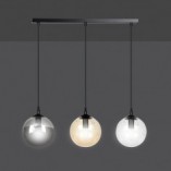 Lampa wisząca Cosmo III - kolorowe szkło | Emibig