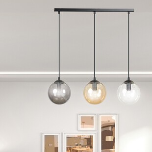 Lampa wisząca Cosmo III - kolorowe szkło | Emibig