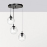 Lampa wisząca Cosmo III - Szklane kule Emibig | Kup online