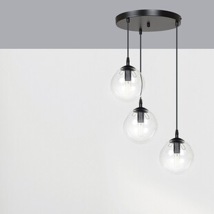 Lampa wisząca Cosmo III - Szklane kule Emibig | Kup online